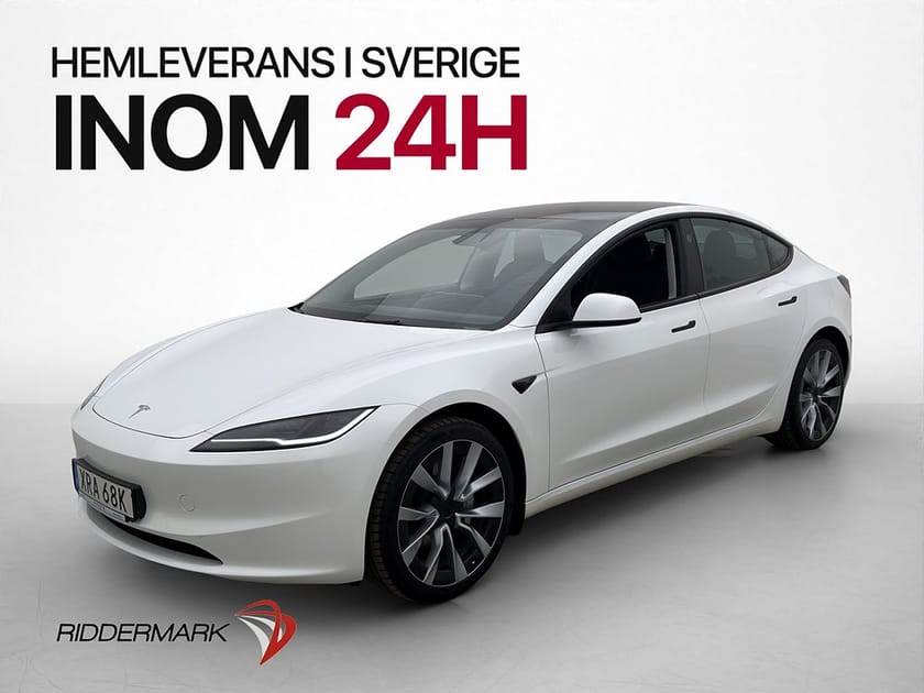 Bild 4 av Tesla Model 3 Long Range AWD Pano Skinn Kamera AP Navi Moms