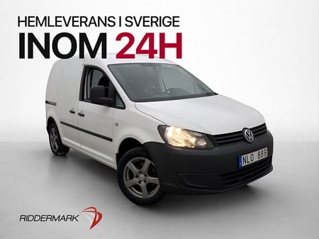 Volkswagen Caddy Skåpbil 1.6TDI Värmare Dragkrok V-Inr Farthållare