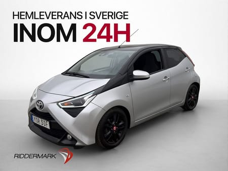 Toyota Aygo 1.0 VVT-i Kamera CarPlay Lane Assist 0,42L/mil