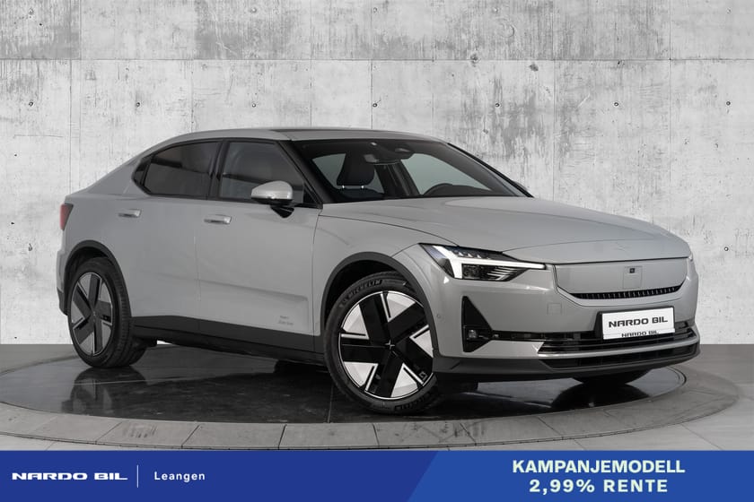 Bilde 1 av Polestar 2 Long Range Dual Motor Plus Pilot. 2,99%. Rentekampanje på brukt Polestar!