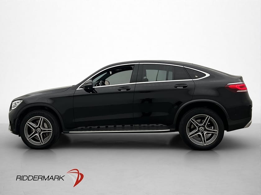 Bild 4 av Mercedes-Benz GLC 300 de Coupé 4MATIC AMG Line Taklucka Drag Kamera Skinn