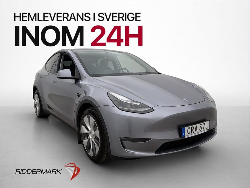 Bild 1 av Tesla Model Y Long Range AWD Pano Värmepump Kamera Drag MOMS
