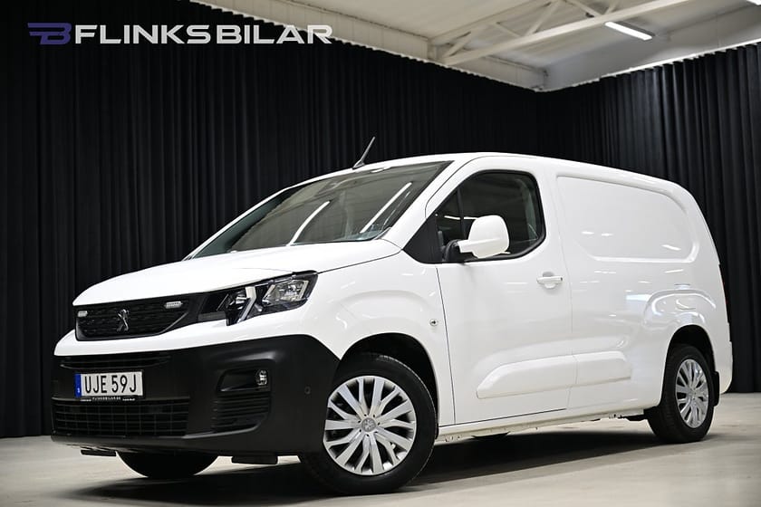 Bild 1 av Peugeot Partner Utökad Last L2 130HK Automat|Inredd|Dubbelgolv|Lågmil|EnÄgare|Moms