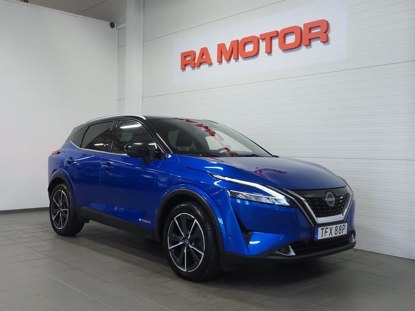 Bild 3 av Nissan Qashqai e-POWER 190hk Tekna + Pano Skinn Drag 360° Massage Navi