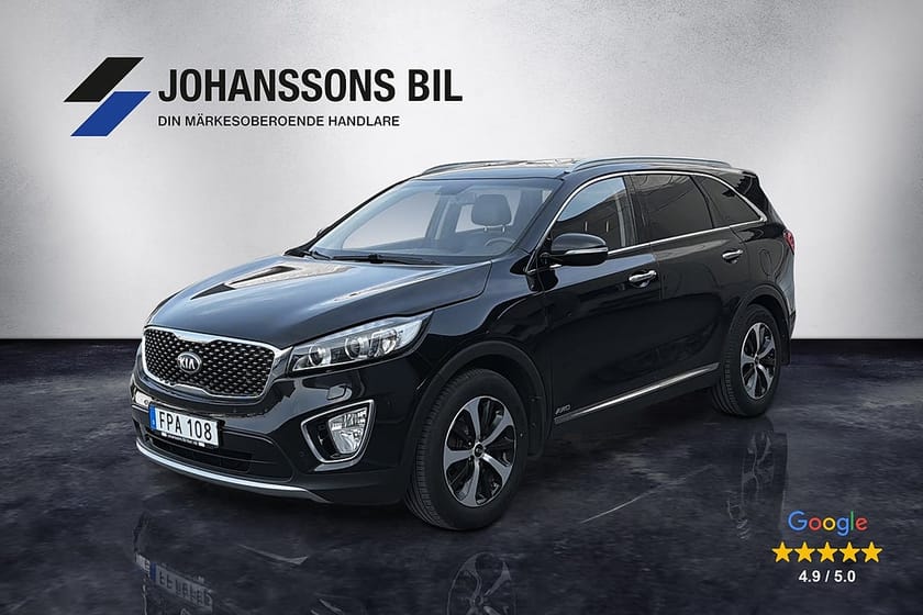Bild 1 av Kia Sorento 2.2 CRDi AWD Business 7-sits MoK-värmare Drag Kamera