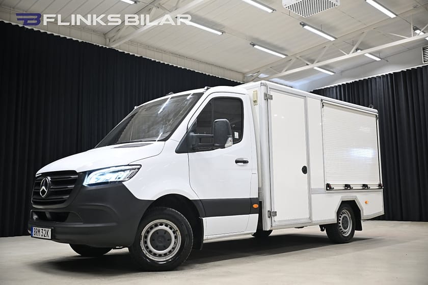 Bild 1 av Mercedes-Benz Sprinter 316 CDI Chassi 163HK Servicebil|Påbyggt-skåp|V-Inredd|Leasbar