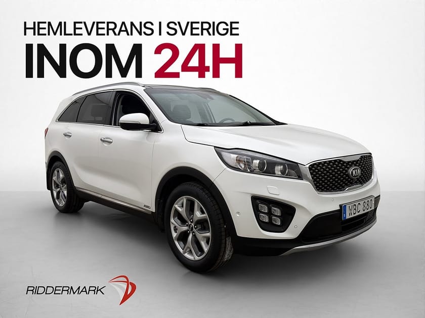 Bild 3 av Kia Sorento CRDi AWD 7-Sits Skinn Pano 360° Infinity Keyless