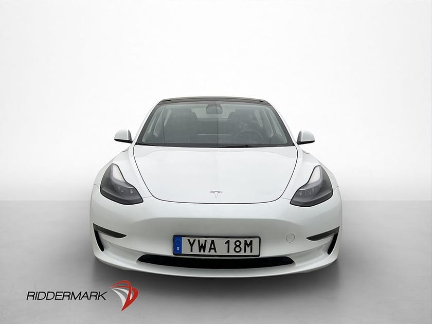 Bild 2 av Tesla Model 3 Long Range AWD Rattvärme Skinn Svensksåld MOMS