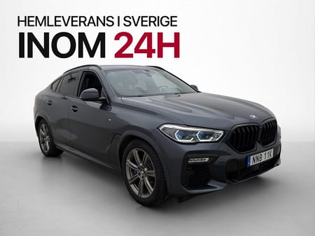 BMW X6 xDrive40d M Sport Pano HUD H/K Luftfjädring Laser