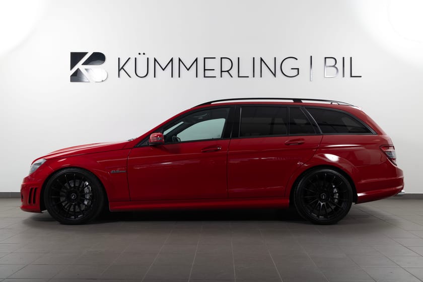 Bild 1 av Mercedes-Benz C 63 AMG T 7G-Tronic 457hk H&K/Navi/Svensåld/Glastak