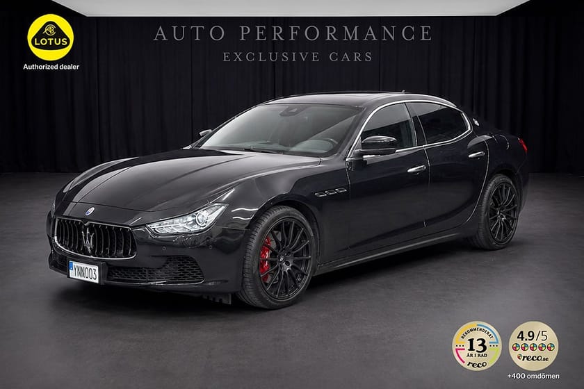 Bild 1 av Maserati Ghibli S Q4 SQ4 410hk Se Spec. / Hemleverans /