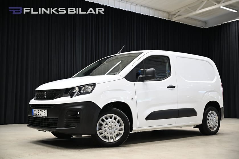 Bild 1 av Peugeot Partner Utökad Last 130HK Automat|Inredning|Drag|Värmare|Backkamera|Leasbar