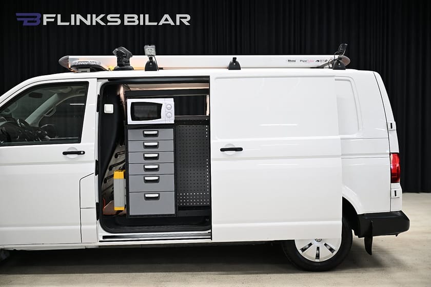 Bild 5 av Volkswagen Transporter 4Motion 150HK L2|Servicebil|Dubbeldörr|V-Inredd|SeUtr!!