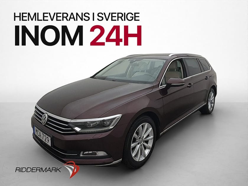 Bild 3 av Volkswagen Passat Sportscombi 2.0 TDI Pano D-Värmare Kamera Skinn Drag