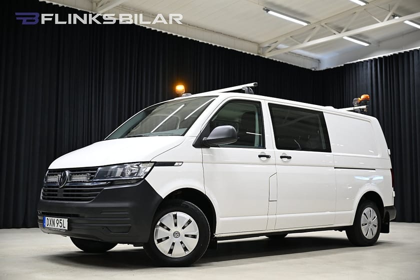 Bild 2 av Volkswagen Transporter Kombi 4Motion 150HK Dubbelhytt|Inredd|Leasbar|EnÄgare|SeUtr!!