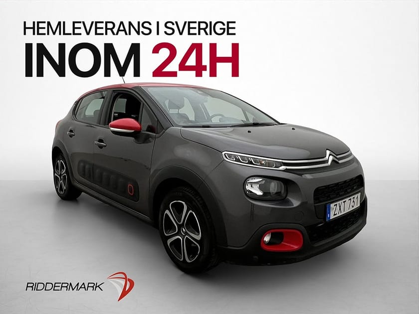 Bild 1 av Citroën C3 1.2 PureTech 83hk Shine P-Sensorer M&K-Värmare