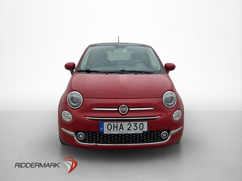 Bild 2 av Fiat 500 1.2 8V 69hk Lounge Panorama P-Sensorer Bluetooth