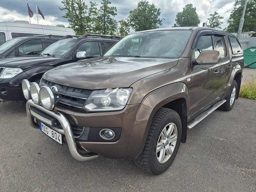 Bild 1 av Volkswagen Amarok DoubleCab 2.8t DUBBELHYTT Flak 163HK 4x4 Kåpa