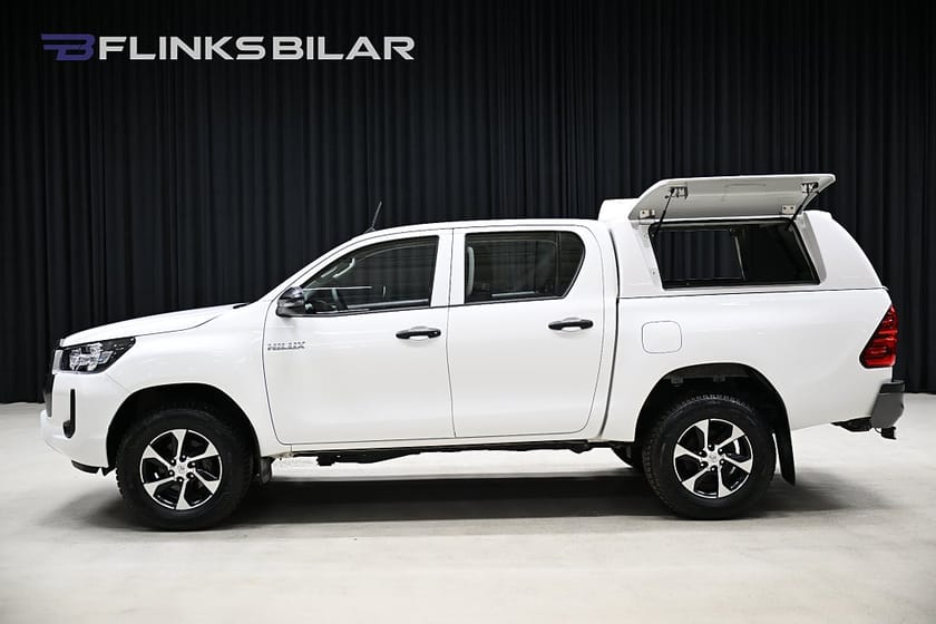 Bild 5 av Toyota Hilux Dubbelhytt 2.4 AWD 150HK Dubbelhytt|Kåpa|Drag|Lågmil|Leasbar