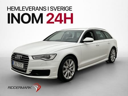 Audi A6 Avant 2.0 TDI 190hk Farthållare Navi Sensorer Drag
