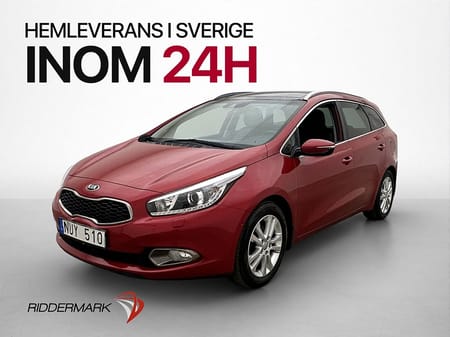 Kia cee'd_sw 1.6 CRDi EX Comfort Pano Läder Kamera Nav Rattvärme