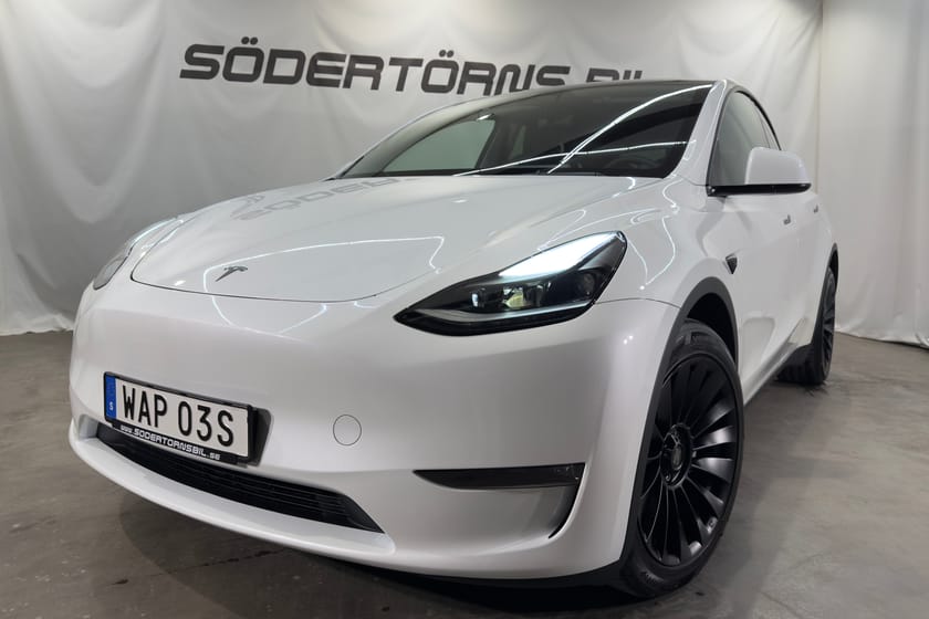 Bild 2 av Tesla Model Y Long Range AWD AUTOPILOT DRAG 1 ÄGARE MOMSBIL