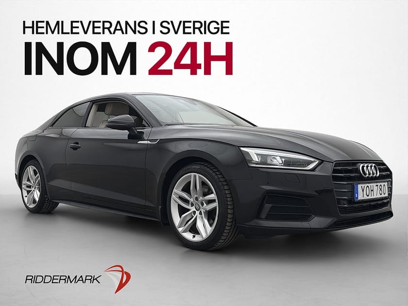 Bild 1 av Audi A5 Coupé 2.0 TFSI 190hk Design Skinn Ambient P-Sensorer LED