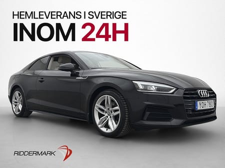 Audi A5 Coupé 2.0 TFSI 190hk Design Skinn Ambient P-Sensorer LED