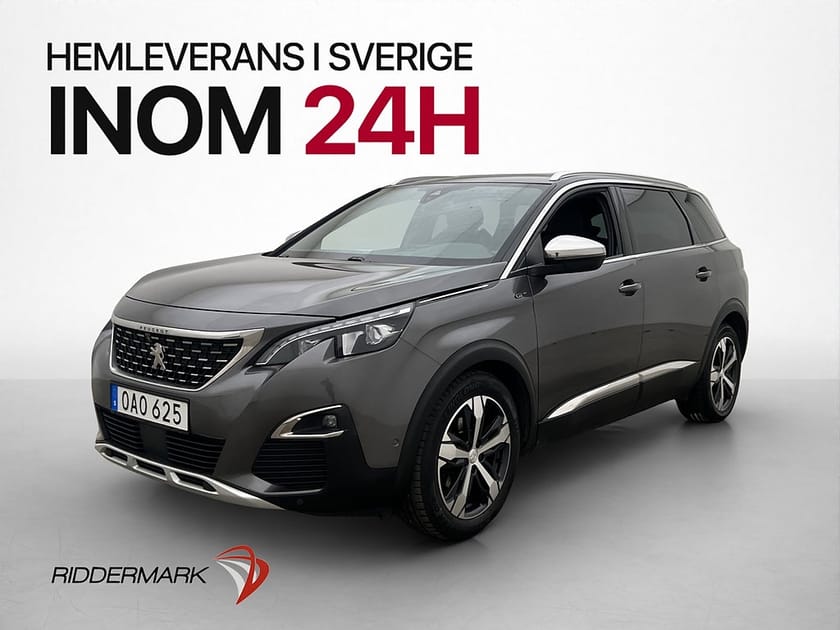 Bild 3 av Peugeot 5008 2.0 HDi 177hk GT Pano 7-Sits Kamera Drag