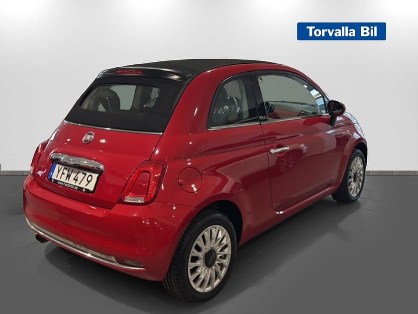 Bild 4 av Fiat 500C Cab Cabriolet Automat Lounge Parkeringssensor