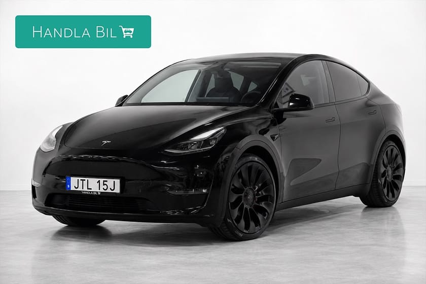 Bild 1 av Tesla Model Y Performance Autopilot Pano Drag AdaptivF Moms 534hk