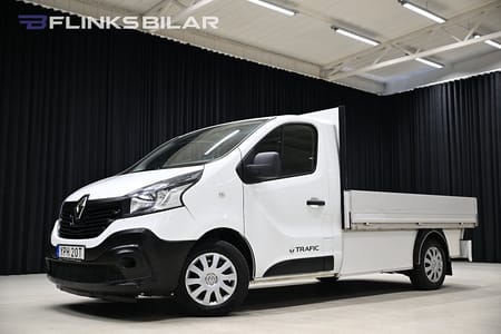 Renault Trafic Chassi Cab dCi 125HK Flak|Värmare|Backkamera|EnÄgare|Backkamera