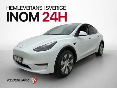 Tesla Model Y Long Range AWD MOMS En-brukare Skinn Autopilot