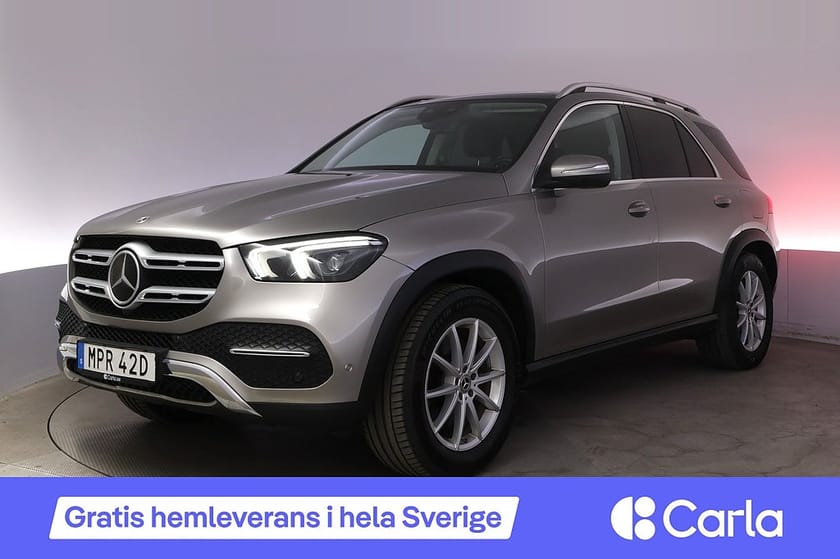 Bild 1 av Mercedes-Benz GLE 350 de 4MATIC 4M Drag Pano 360 Elstolar AdapFarth