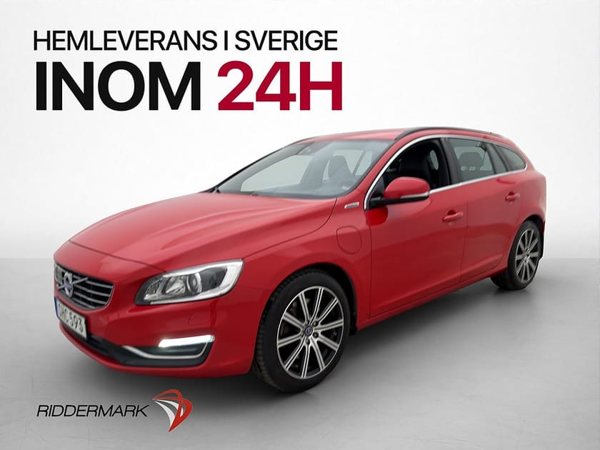 Bild 3 av Volvo V60 D6 Plug-In Hybrid AWD Värm VOC Skinn Kamera Drag