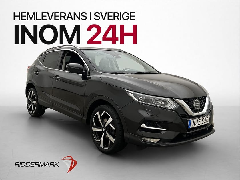 Bild 1 av Nissan Qashqai 1.3 158hk Tekna 360° Navi Skinn Farthållare