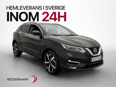 Nissan Qashqai 1.3 158hk Tekna 360° Navi Skinn Farthållare