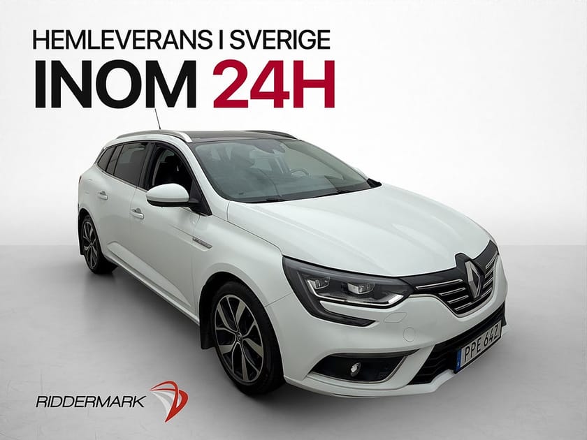 Bild 1 av Renault Mégane Sport Tourer 1.3 140hk Kamera HUD Pano Drag