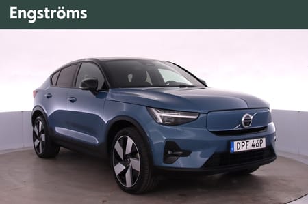 Volvo C40 Recharge Twin motor 408hk Drag/Glastak