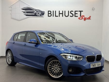 BMW 118i 118 136hk M Sport Läder/Rattvärme/Nyservad/1 Brukare