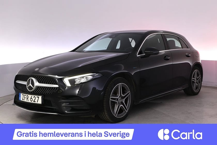 Bild 1 av Mercedes-Benz A 250 e 250e AMG Kamera Navi Widescreen Värmare LED