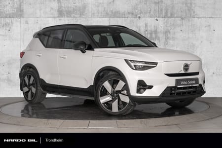 Volvo XC40 Recharge Twin 408 hk Ultimate. Krok/Pixel/Harman Kardon/Pan soltak