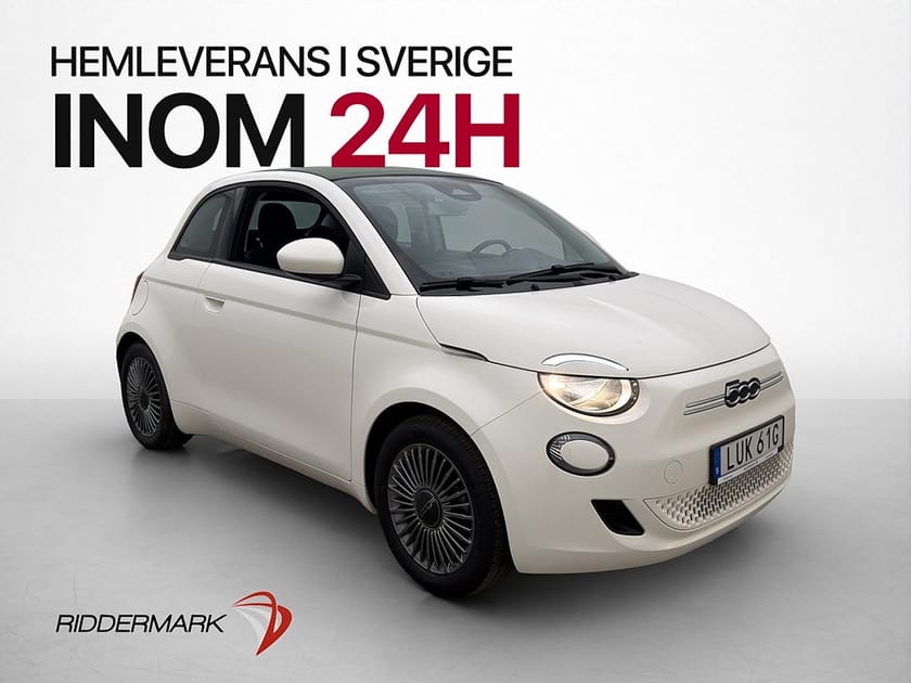 Bild 1 av Fiat 500Ce 500C 42 kWh 118hk Farthållare Auto-Helljus Bluetooth