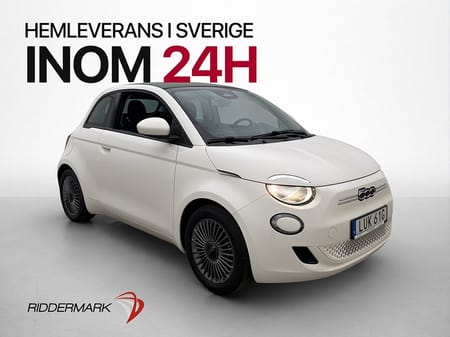 Fiat 500Ce 500C 42 kWh 118hk Farthållare Auto-Helljus Bluetooth