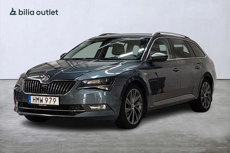 Škoda Superb Kombi Skoda 2.0 TDI 4x4 DSG L&K 190hk Navi Drag P-värm B-kam
