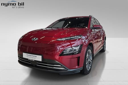Hyundai Kona Electric 64 kWh LR Premium 64kwh-Skinn,Ny service,Norsk bil,R.kamera
