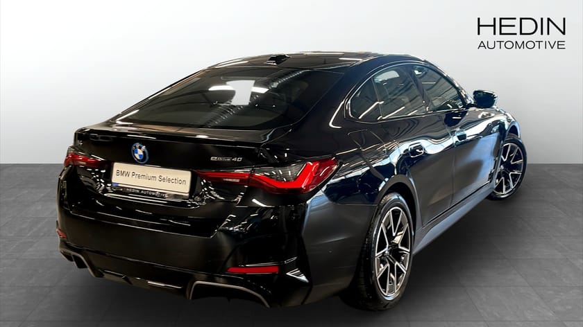 Bild 2 av BMW i4 eDrive40 Gran Coupé M-sport Aktiv farth Värmare H/K Rattvärme Drag