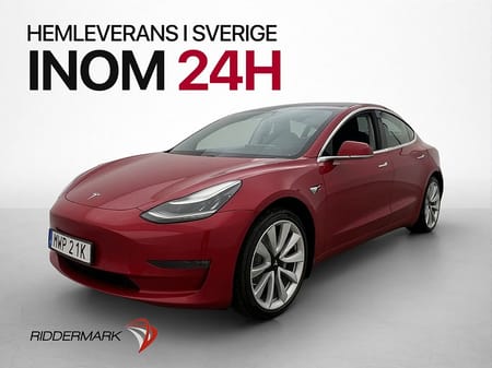 Tesla Model 3 Long Range AWD Sv-Såld AP Pano Kamera 1-bruk