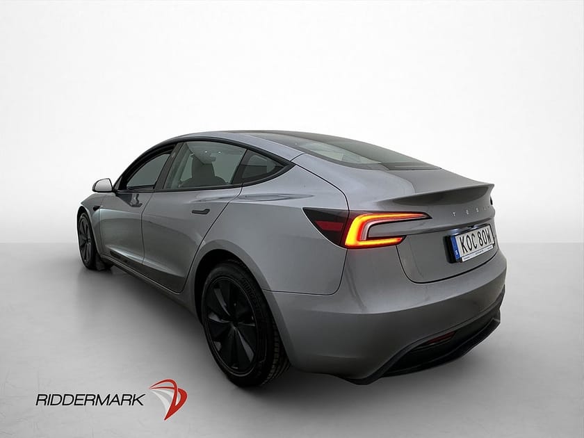 Bild 5 av Tesla Model 3 Long Range AWD Skärm-bak Rattvärme SV.Såld