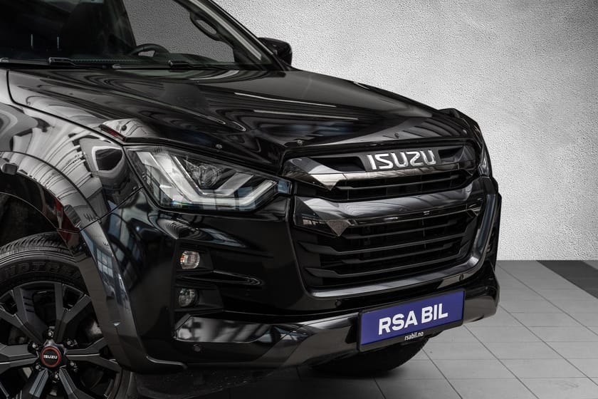Bilde 2 av Isuzu D-Max Dobbelcab 1,9 Dob Cab Black/Magnum Edition. H feste/Nybilgaranti